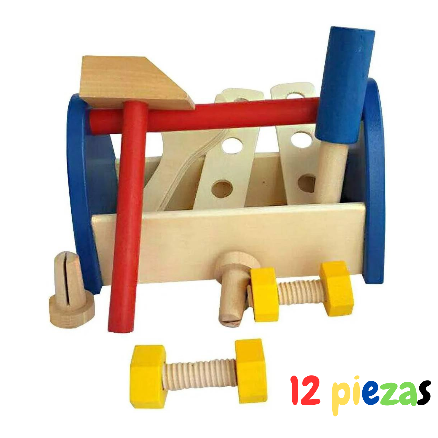 Caja Set de herramientas de madera para niños – vitrinababy