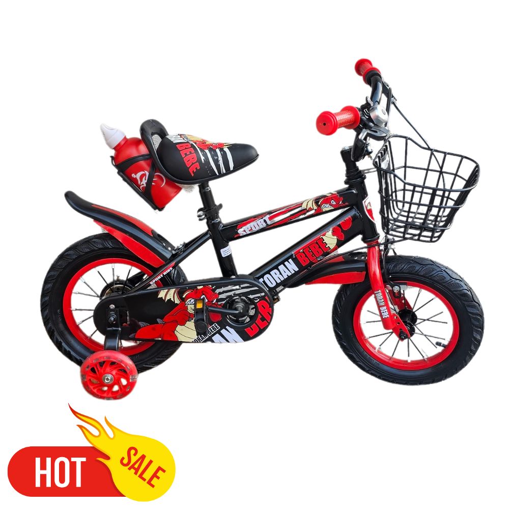Bicicleta infantil aro 12 color rojo