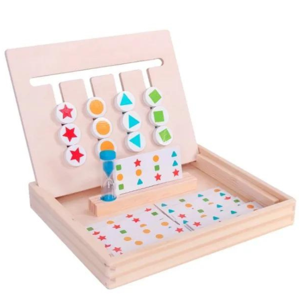 juguete Montessori madera agilidad mental
