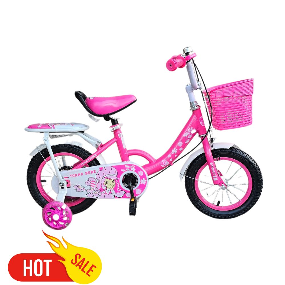 Bicicleta infantil aro 12 color fucsia