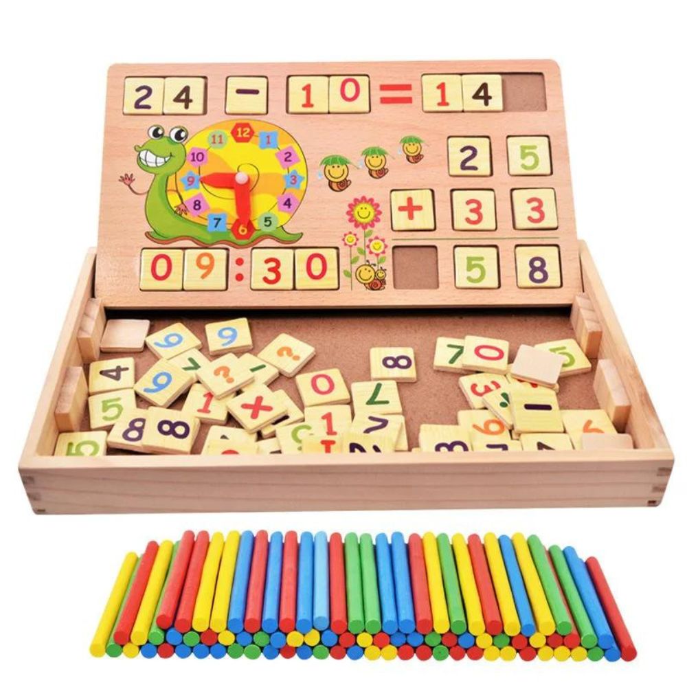 Juguete Montessori de Matemáticas Pizarra