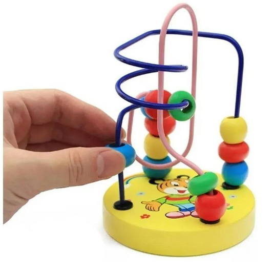 Juego Motricidad Fina Bebe Y Niños Laberinto 12cm Montessori